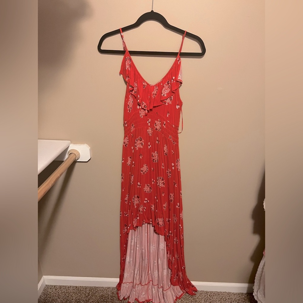 Red Express Small Maxi Dress